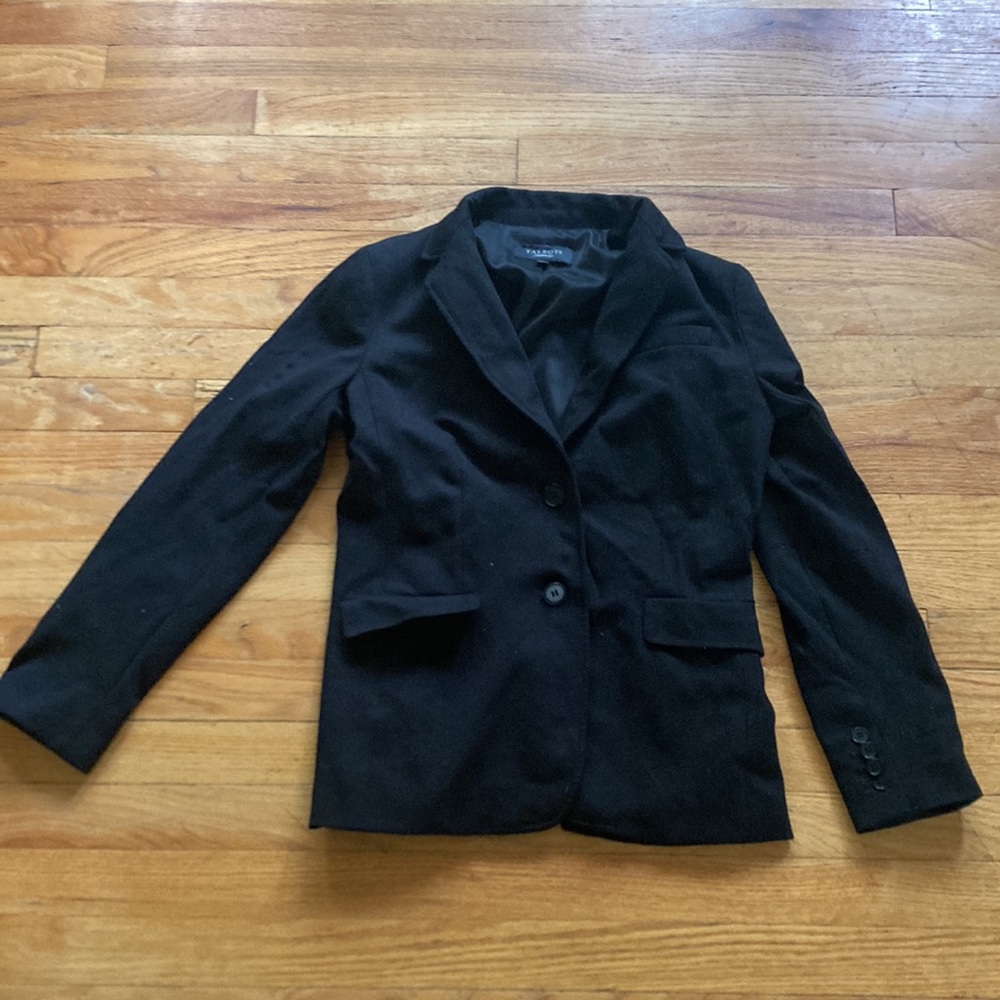 Talbots Basic Black Blazer - image 1